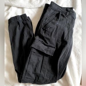 Men’s Black Cargo Pants: L.O.G.G.